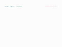 Tablet Screenshot of patrickscottbell.com